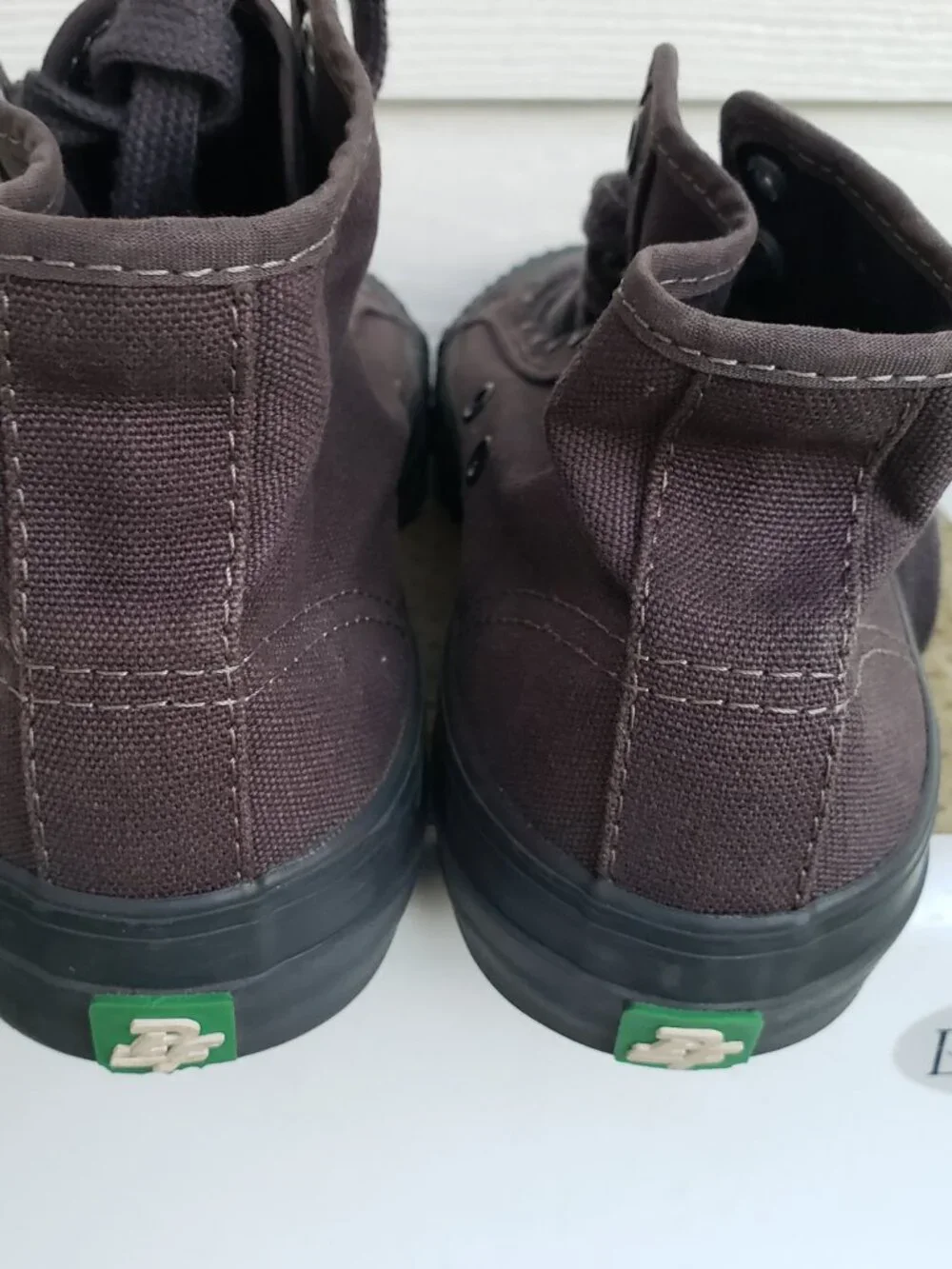 EUC PF FLYERS original canvas high sneaker jet black (7) KICKS